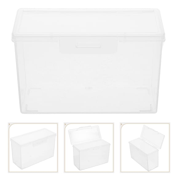 Sparsain 4 Pack Photo Storage Box, Greeting Card Storage Box, Storage Case