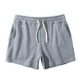 thumbnail image 6 of Royisotas Big and Tall Shorts for Men Athletic Cotton Drawstring with Pockets Summer Fashion Gym Mens Short, 6 of 6