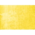 thumbnail image 1 of Ahgly Company Indoor Rectangle Solid Yellow Modern Area Rugs, 5' x 7', 1 of 4