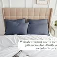 thumbnail image 3 of Southshore Fine Living, Inc. Soft Hotel Quality Pillowcases for King Size Pillows, Dark Blue, 3 of 8