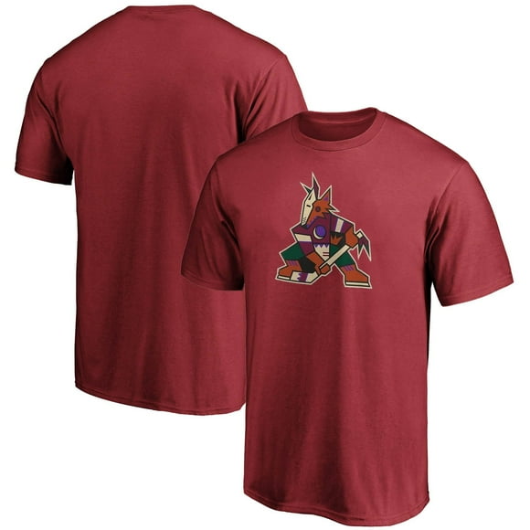 Outerstuff NHL Youth 8-20 Performance Polyester Team Color Primary Logo T-Shirt (18-20 Arizona Coyotes Black)