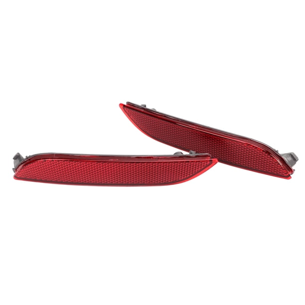Reflector De Parachoques Trasero, TO1185110 Izquierda Derecha Aumenta La Visibilidad Del Automóvil Rojo Resistente A Impactos Fácil De Instalar Prueba De Desgaste Para