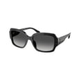 thumbnail image 6 of MICHAEL KORS MK2233B 30058G Chtel Black Dark Grey Grad 55 mm Women's Sunglasses, 6 of 7