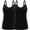 Black, variant on YanHong Nursing Tops Plus Size Spring Summer Nursing Tops for Breastfeeding on Built-in Bra Ladies High Elastic Body Shaping Front Buckle Nursing underwear Camisole Black XXXL