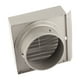 thumbnail image 1 of Tapa de campana extractora, conducto de ventilación de acero inoxidable, campana extractora, cubierta de ventilación de pared, confiable y duradera, 1 of 13
