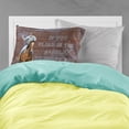 thumbnail image 2 of Carolines Treasures SB3061PILLOWCASE Roper Horse If you climb in the saddle be ready for the ride Fabric Standard, 2 of 2