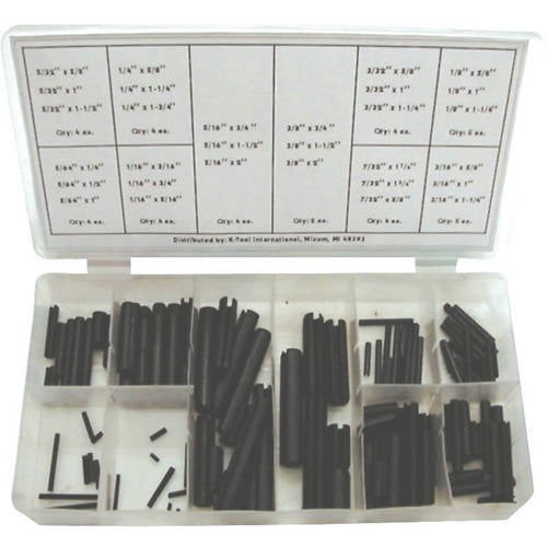 Roll Pin Assortment, 120Piece