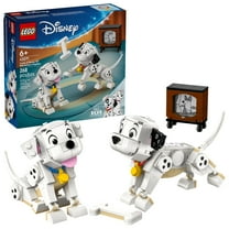 LEGO Disney Lucky & Penny 101 Dalmatians Puppies Kids Toy - Pretend Play Set for Boys and Girls, Ages 6 Who Love Animals - Learning and Educational Toy - Birthday Gift Idea - 43271