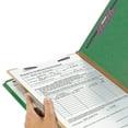 thumbnail image 2 of Smead 18733 Pressboard Classification Folders, Legal, Four-Section, Green, 10/Box, 2 of 10