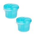 thumbnail image 1 of Caja giratoria para leche en polvo, duradera, de diseño a prueba de fugas, hermética con tapa interior y sello de silicona, para almacenar fórmula para bebés y otros refrigerios, sin BPA, gran, 1 of 5
