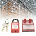thumbnail image 3 of Lockout Lock Sets,3P Circuit Breaker Protective Safety Padlock Breaker Protective Box Best in its Class, 3 of 8