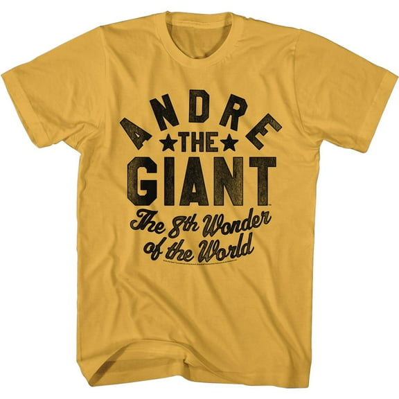 Andre The Giant 8th Wonder of the World Ginger Adult T-Shirt