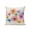 Beige, variant on 1 Pack Outdoor Throw Pillow, Watercolor Colorful Floral Waterproof Pillow with Insert Included, Spring Summer Flowers Decorative Accent Cushion Sofa Pillows for Patio Porch, 16 x 16 In