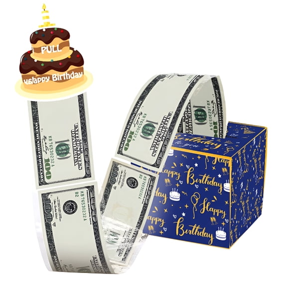 ACDANC Birthday Money Box,Surprise Gift Boxes for Money,Money Holder Box with Pull Out Money Gift Ideas for Kids and Adults Money Gift Ideas