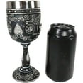 thumbnail image 5 of Ebros Occult Gothic Alchemy Ouija Spirit Board Skulls Baroque Wine Goblet 7oz, 5 of 5