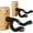 Ash, variant on Guitar Wall Mount 2 Pack, Black Walnut Wood Guitar Hanger, U-Shaped Guitar Wall Hanger Mount, Guitar Holder Hook Stand Wall for Acoustic, Electric Guitar, Banjo, Bass, for Guitar Player Men Boy