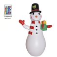 thumbnail image 1 of Dsscvnef Christmas Decorations Portable Cute Cartoon Snowman Tumbler Inflatable Air Model Inflatable Pool Slide Excursion Inflatable Bridal Inflatable, 1 of 4
