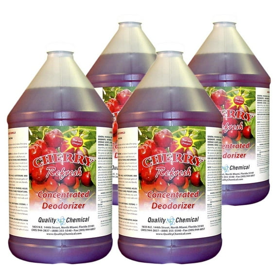 Cherry Refresh Odor Counteractant Concentrate - 4 gallon case
