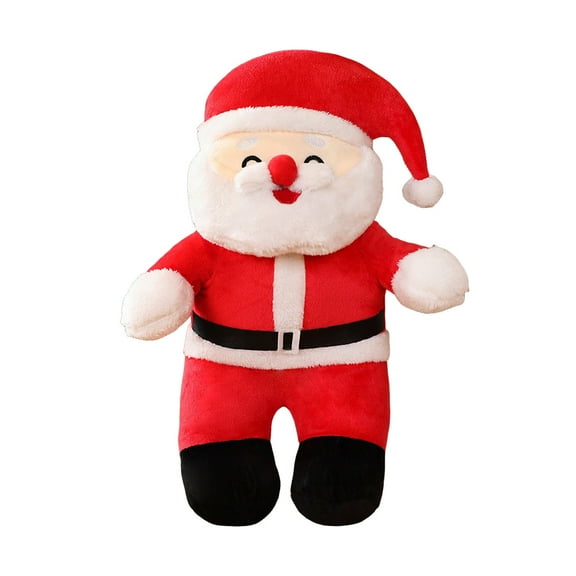 Cute Santa Claus Plush Stuffed Toy, Soft Winter Sleeping Companion for Kids, Great Christmas Gift & Festive Decor