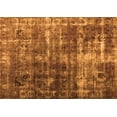 thumbnail image 1 of Ahgly Company Indoor Rectangle Abstract Orange Contemporary Area Rugs, 5' x 8', 1 of 1