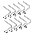 thumbnail image 1 of Unique Bargains 11x9mm Kayak Paddle Snaps, Hollow Button Single Pin Lock Tube Spring Clips for Tent Pole, 10 Pack, 1 of 6