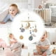 thumbnail image 3 of Mobile for Crib Wood Pendant 360 Degree Rotating Space Pattern Crib Mobile Calming Visual Stimulation Travel Sleep, 3 of 5