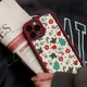 thumbnail image 3 of Funda de teléfono de Año Nuevo de Navidad para IPhone 16, 14, 13, 15, 12 Mini, 11 Pro Max, X, 7, 8 Plus, protección de lente de cámara, cubierta de silicona suave, 3 of 5