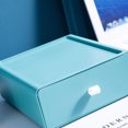 thumbnail image 3 of Desktop Storage Box Drawer Design Strong Load Bearing Stackable Desktop Organizer Storage Box for Stationery, 3 of 5