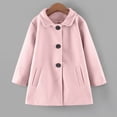 thumbnail image 3 of Vedolay Girls Tops Casual Girl's Lined Jacket Winter Windproof Kids Warm Outerwear,Pink 5-6 Years, 3 of 5