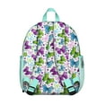 thumbnail image 3 of Romantic Nature Butterfly Student Backpack – Watercolor Floral Pattern with Delicate Fantasy Wings and Aesthetic Garden Design, 3 of 5
