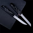 thumbnail image 7 of Snmubt 2 In 1 And Phoenixs Double Blades Knife Set Outdoor Camping Portable Fruit Knife (Black), 7 of 7