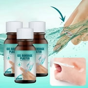 Gel Wound Dressing Liquid Waterproof Transparent Wound Protection Gel to Effectively Moisture and Dust Infection，3PCS