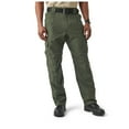 thumbnail image 2 of 5.11 Work Gear Men's Taclite Pro Performance Pants, Cargo Pockets, Action Waistband, TDU Green, 38W x 30L, Style 74273, 2 of 8