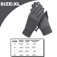 thumbnail image 3 of par de guantes grises para exteriores, modelos deportivos para hombre, pantalla táctil acolchada, cálidos, impermeables, ciclismo, 3 of 7