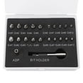 thumbnail image 5 of 22Pcs Stripped Screw Extractor Drill Bit Set Damaged Broken Screw Removal Tool Kit, 5 of 5