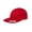 Red, variant on Yupoong Jockey Cap, Black, OSFA