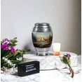 thumbnail image 6 of Deer Little Cremation Urn For Men And Women Ashes, Blue Keepsake Urn For Adults 3 Inch Decorative Keepsake Urns For Human Ashes For Male & Female, Cloud Small Urns For Girl,, 6 of 7