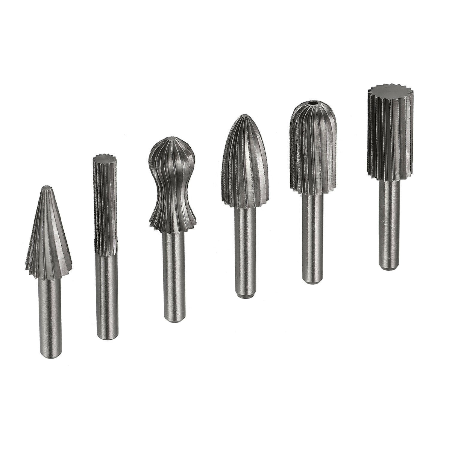 Carving Tool 6mm Head Tungsten Carbide Steel ... Nisorpa 10pcs Rotary Burr Set 