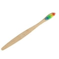 thumbnail image 5 of Wisewang Natural Bamboo Toothbrush Whitening Bamboo Toothbrushes Soft Colorful 1pcs 1Set, 5 of 5