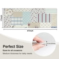 thumbnail image 5 of Pioneer Flower Floral Print Pattern Kitchen Rug Mat,Kitchen Runner Rugs Non Skid Washable,Decorative Kitchen Floor Mats for Kitchen,Sink,Laundry,17"X47", 5 of 5