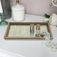 thumbnail image 3 of nu steel Trillium Amenity Tray in Pearl escent Mosaic & Wood  GLA428-10H, 3 of 4