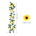 thumbnail image 2 of PAMINGONO 5Pcs Sunflower Garland Yellow Plastic for Home and Wedding Decorations, 2 of 8