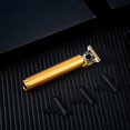 thumbnail image 2 of Cortapelos profesional para hombres, Kit de corte de pelo eléctrico, recortadora de pelo, resistente al agua, recargable, corte cerrado, recortadora de cuchillas en T, USB, 2 of 5
