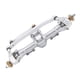 thumbnail image 2 of Conjunto completo de eje delantero de metal RC para piezas de actualización de coche Axial SCX24 90081 1/24 RC Plata, 2 of 10