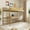 Gold, variant on Twin Metal Loft Bed Frame, 400 lbs Support with Removable Ladder, Full-Length Safety Guardrail, Noise-Free, Easy Assembly, No Box Season Needed