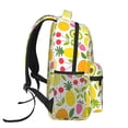 thumbnail image 3 of Rocae Avocado And Pineapple Print Lightweight Casual Backpack Travel Hiking Backpack Carry on Laptop Backpack, 3 of 5