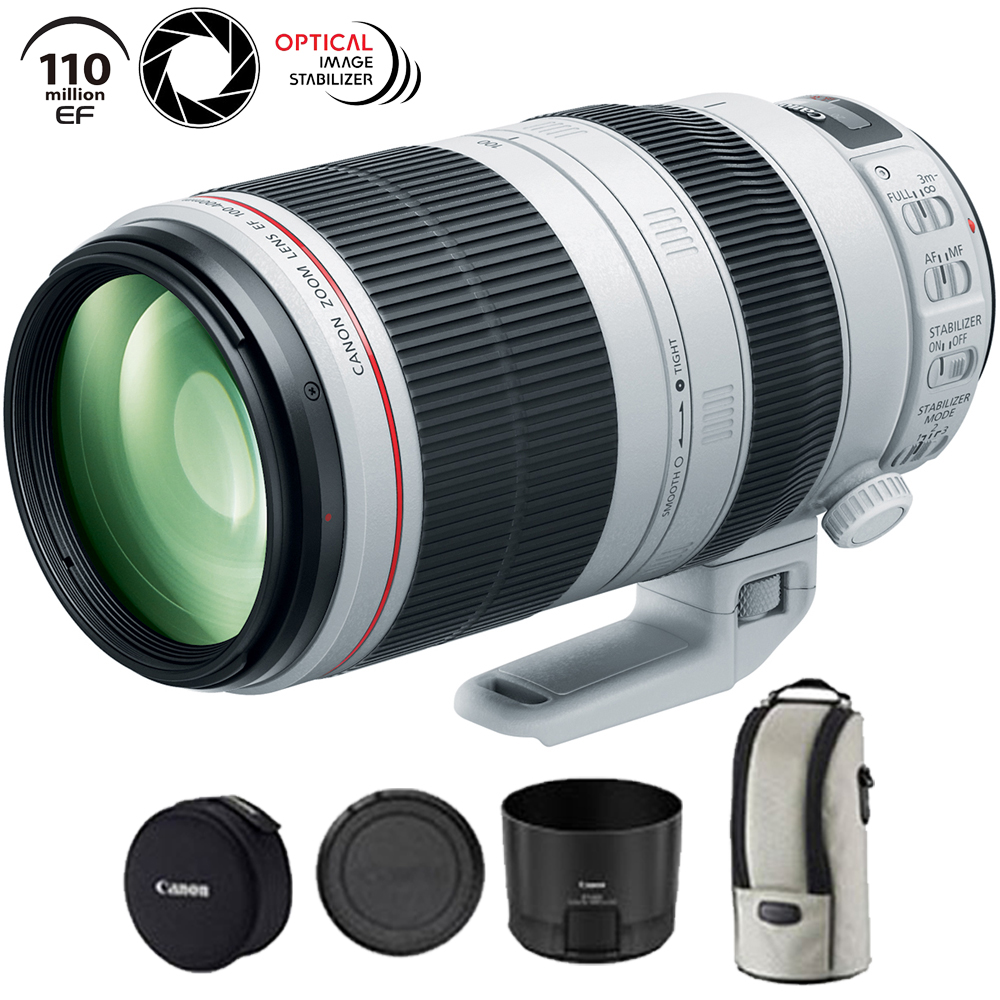 Canon Ef 100 400mm F 4 5 5 6l Is Ii Usm Lens 9524b002 Certified Refurbished Walmart Com Walmart Com