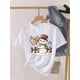 thumbnail image 1 of Camiseta de manga corta con estampado de árbol para mujer, blusa bonita de los años 90, ropa de Navidad, camiseta estampada, 1 of 5