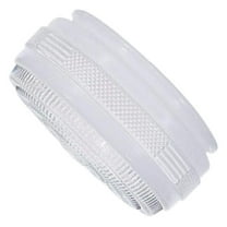 6-Inch Drum Shade Replacement Glass Shade - 5-7/8-Inch Fitter Opening