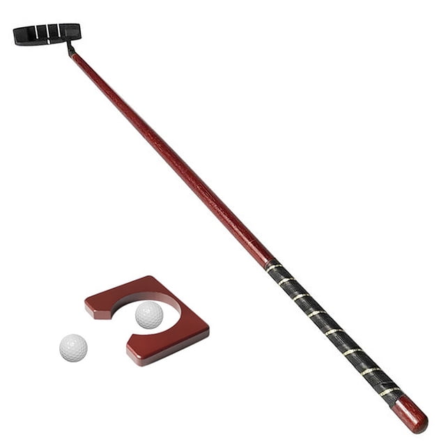 Ensemble de putting de Golf, Incluant 2 Balles de Golf, Coupe de putting de Golf, Adapté pour Voyage Pratique de putting de Golf Intérieur, Ensemble de putting de Golf portable, Adapté pour Main Droite